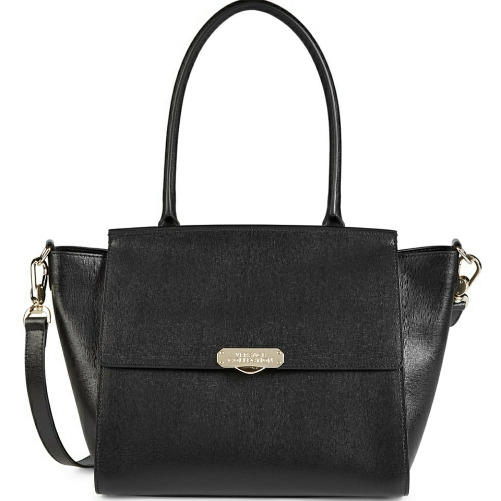 🎉HOST PICK!!🎉 Versace Collection Large Winged Leather Satchel